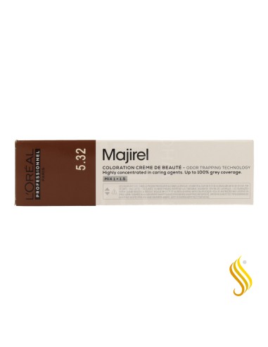 Loreal Majirel Warm Beige 5.32 60Ml